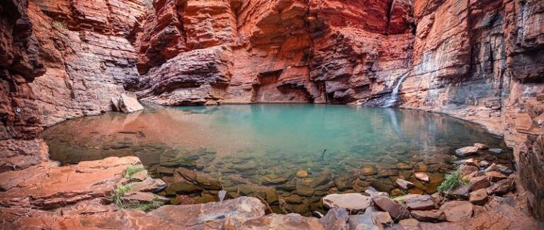 handrail pool karijini national park western australia 768x325