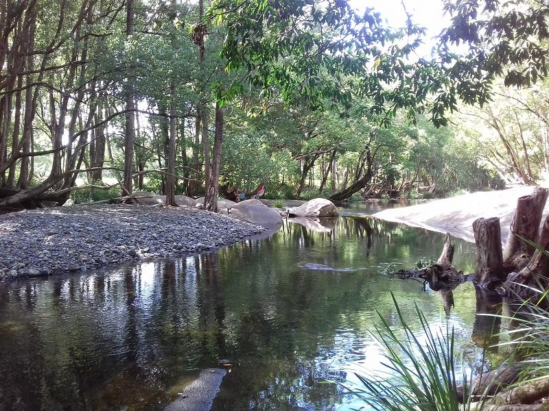 never never creek old bridge swimming hole promised land new south wales 1